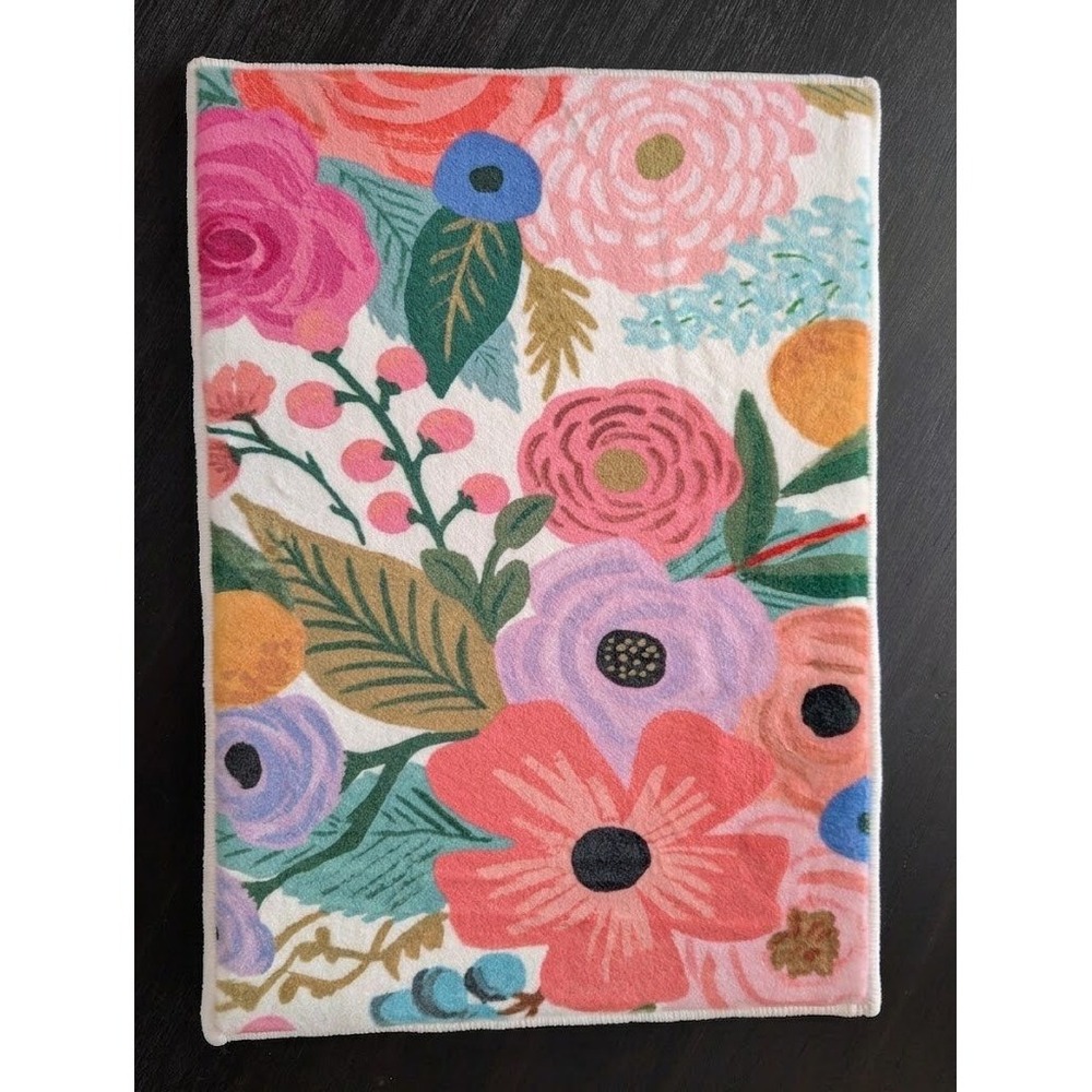 Rifle Paper Co x Loloi Delilah Bath Rug Mat 17"x24" Multicolor Floral Botanical